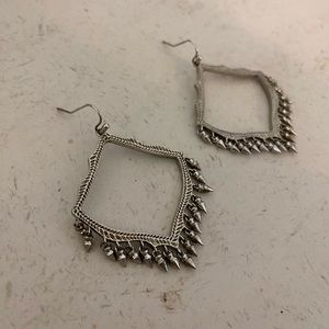 Kendra Scott Tassel Earrings - Silver